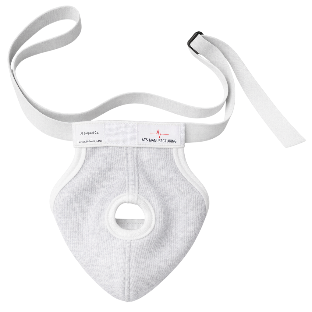 Scrotal Suspensory Support - Adjustable Elastic Waist Band, Stability and Protection