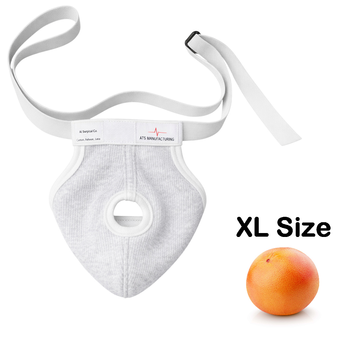 Scrotal Suspensory Support - Adjustable Elastic Waist Band, Stability and Protection