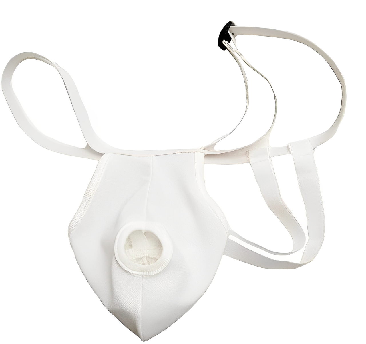 Scrotal Suspensory Support Adjustable Elastic Waist Band, Stability and Protection, Ergonomic Design